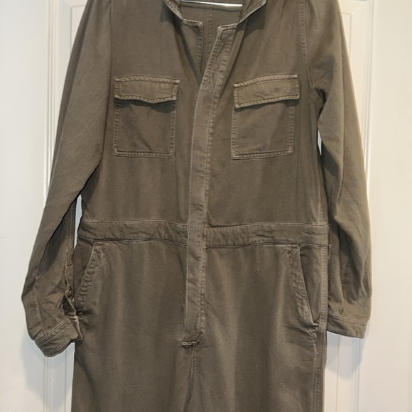 Carly Jean Los Angeles Charlie Jumpsuit in Green - Picture 3 of 11